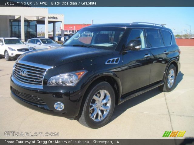 2011 Infiniti QX 56 4WD in Black Obsidian