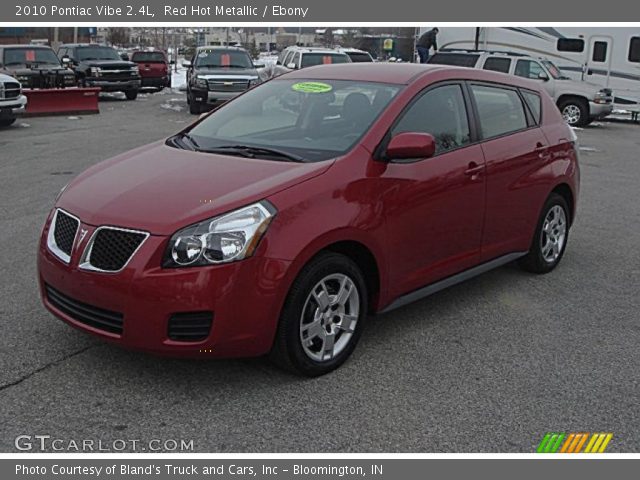 2010 Pontiac Vibe 2.4L in Red Hot Metallic