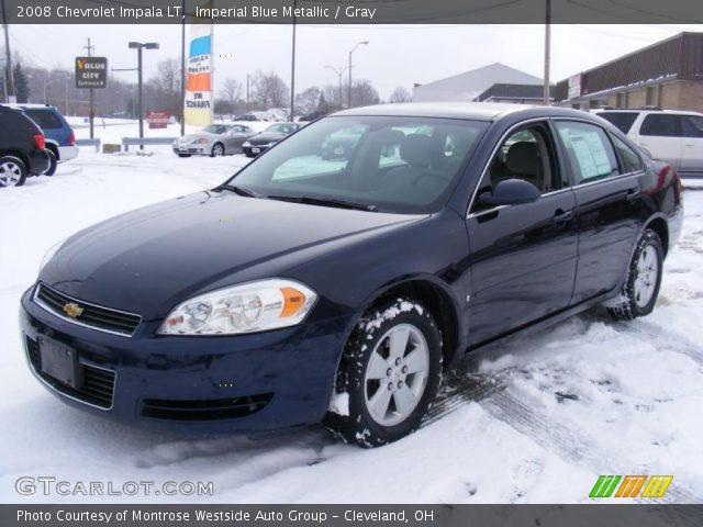 2008 Chevrolet Impala LT in Imperial Blue Metallic