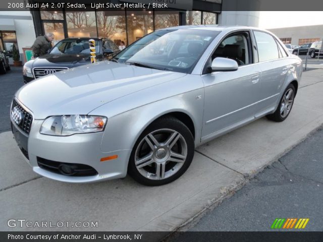 2008 Audi A4 2.0T Sedan in Light Silver Metallic