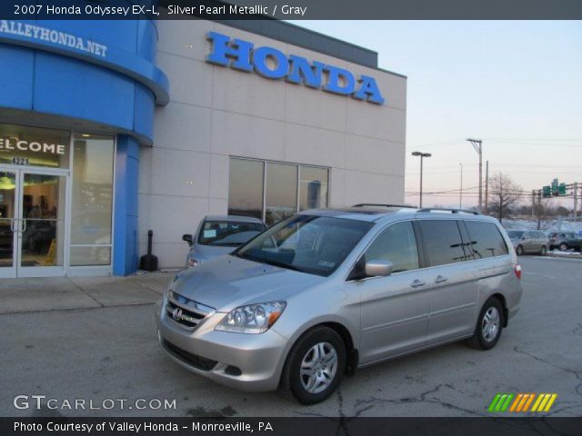 2007 Honda Odyssey EX-L in Silver Pearl Metallic