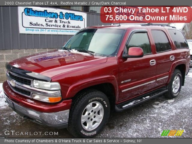 2003 Chevrolet Tahoe LT 4x4 in Redfire Metallic