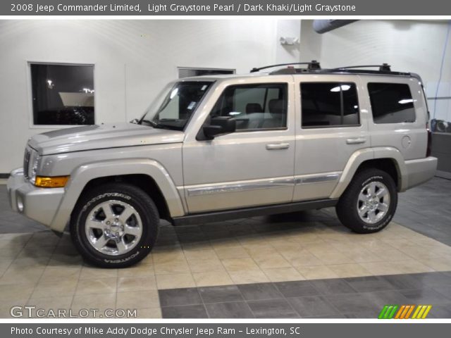 2008 Jeep Commander Limited in Light Graystone Pearl