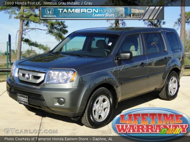 2009 Honda Pilot LX in Nimbus Gray Metallic