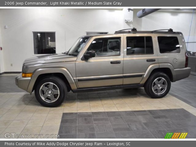 2006 Jeep Commander  in Light Khaki Metallic