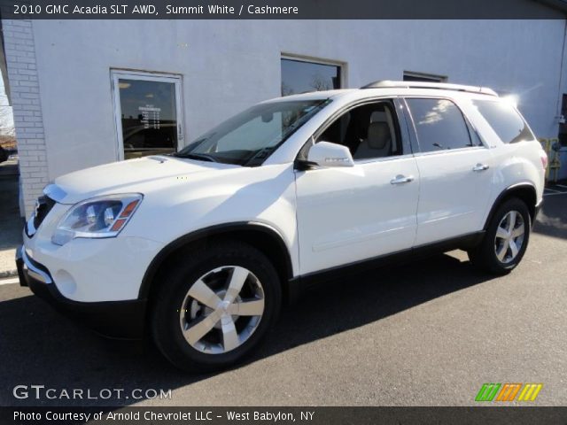 2010 GMC Acadia SLT AWD in Summit White