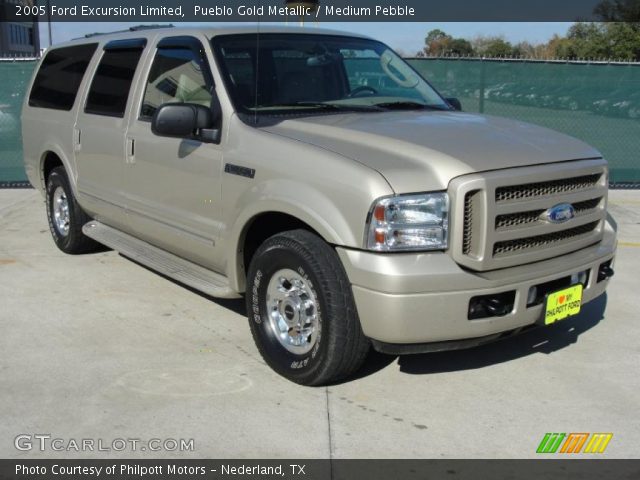 2005 Ford Excursion Limited in Pueblo Gold Metallic