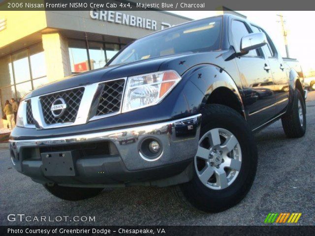 2006 Nissan Frontier NISMO Crew Cab 4x4 in Majestic Blue