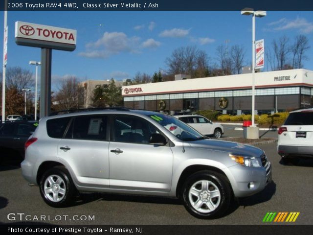 2006 Toyota RAV4 4WD in Classic Silver Metallic