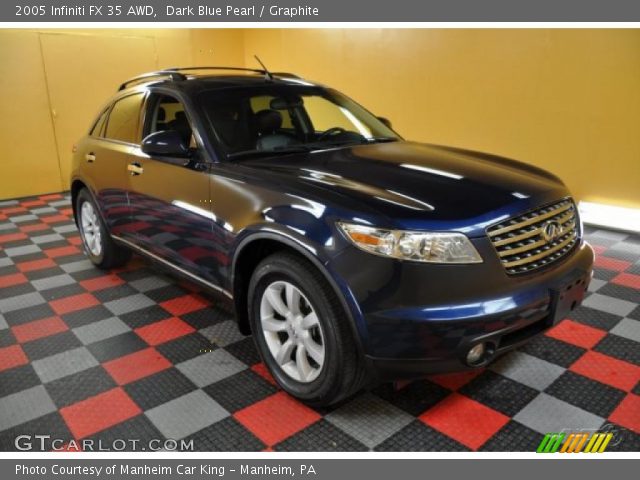 2005 Infiniti FX 35 AWD in Dark Blue Pearl