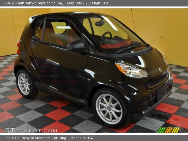 2009 Smart fortwo passion coupe in Deep Black