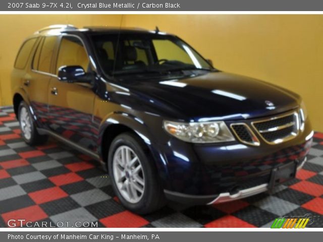 2007 Saab 9-7X 4.2i in Crystal Blue Metallic
