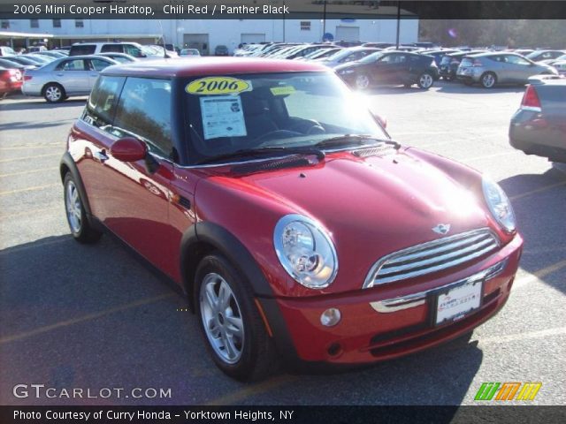 2006 Mini Cooper Hardtop in Chili Red