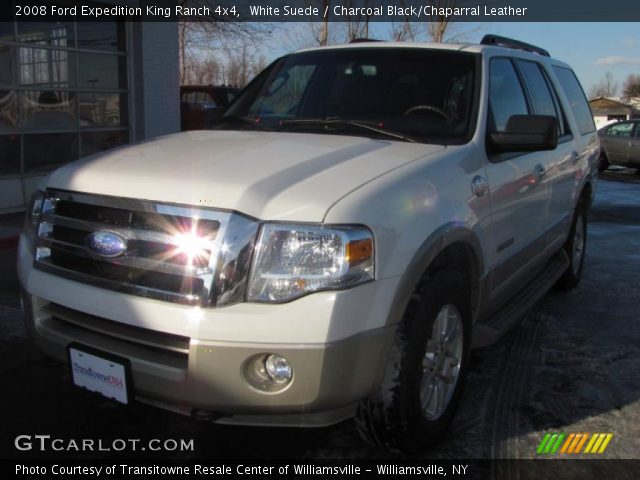 2008 Ford Expedition King Ranch 4x4 in White Suede