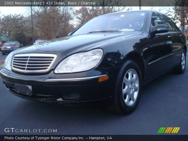 2002 Mercedes-Benz S 430 Sedan in Black