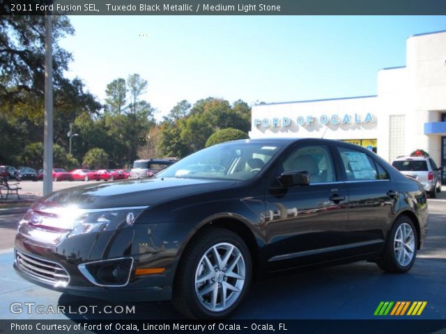 2011 Ford Fusion SEL in Tuxedo Black Metallic