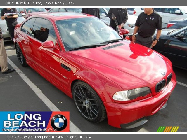 2004 BMW M3 Coupe in Imola Red