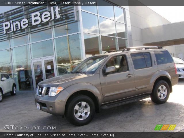 2007 Nissan Pathfinder SE 4x4 in Desert Stone