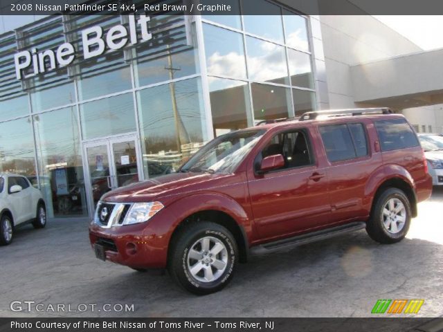 2008 Nissan Pathfinder SE 4x4 in Red Brawn