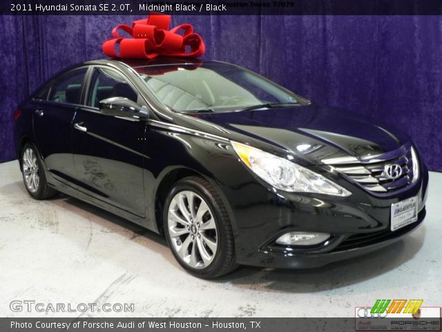 2011 Hyundai Sonata SE 2.0T in Midnight Black