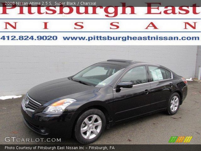 2008 Nissan Altima 2.5 S in Super Black
