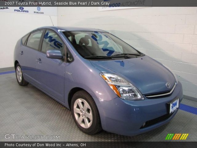 2007 Toyota Prius Hybrid in Seaside Blue Pearl