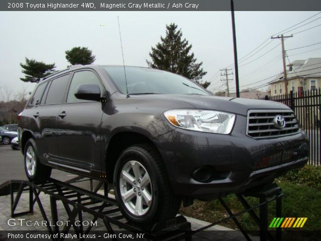 2008 Toyota Highlander 4WD in Magnetic Gray Metallic