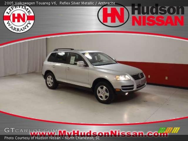 2005 Volkswagen Touareg V6 in Reflex Silver Metallic