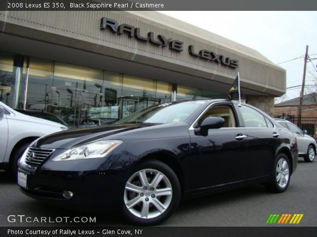 2008 Lexus ES 350 in Black Sapphire Pearl
