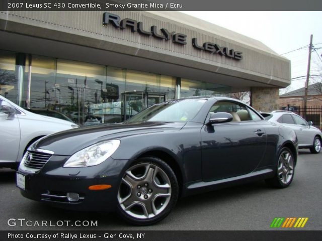 2007 Lexus SC 430 Convertible in Smoky Granite Mica