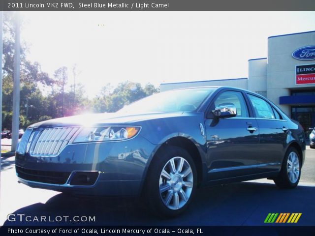 2011 Lincoln MKZ FWD in Steel Blue Metallic