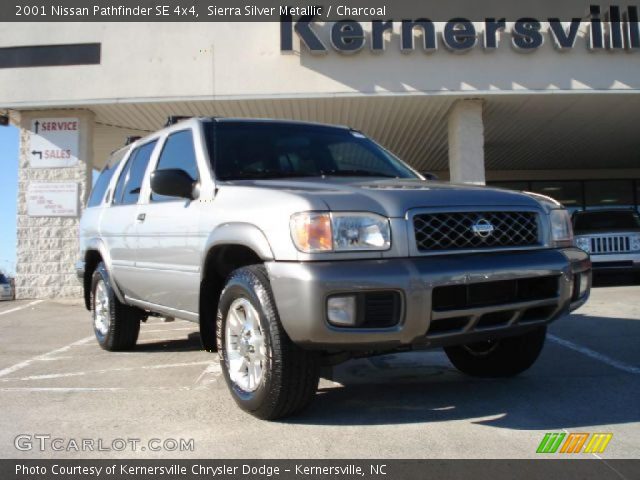 2001 Nissan Pathfinder SE 4x4 in Sierra Silver Metallic