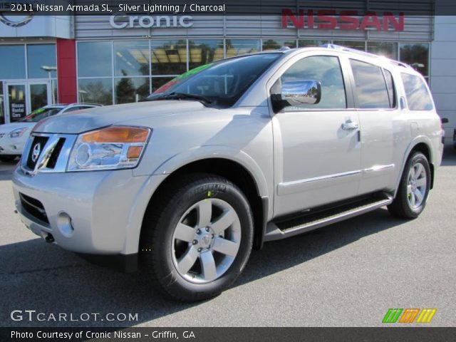 2011 Nissan Armada SL in Silver Lightning
