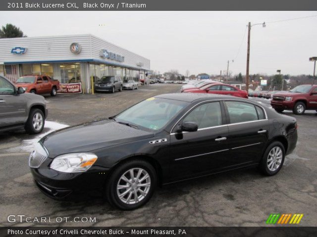 2011 Buick Lucerne CXL in Black Onyx