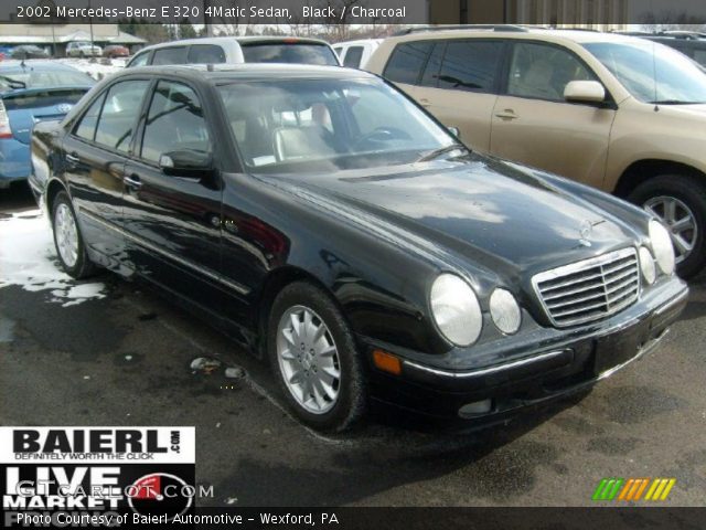 2002 Mercedes-Benz E 320 4Matic Sedan in Black