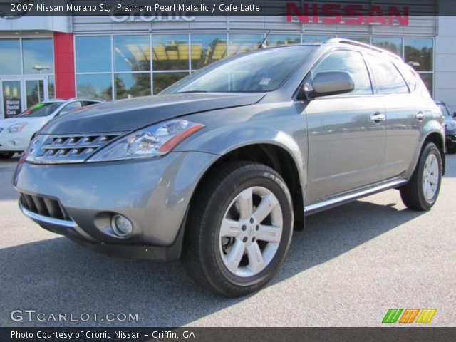 2007 Nissan Murano SL in Platinum Pearl Matallic