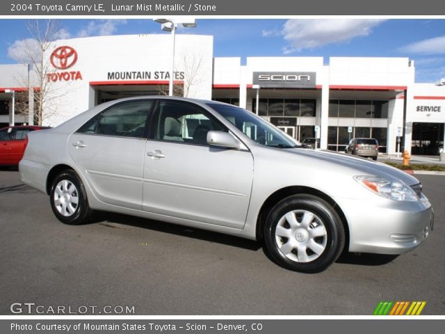 2004 Toyota Camry LE in Lunar Mist Metallic