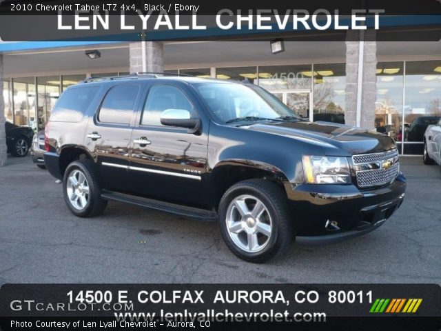 2010 Chevrolet Tahoe LTZ 4x4 in Black