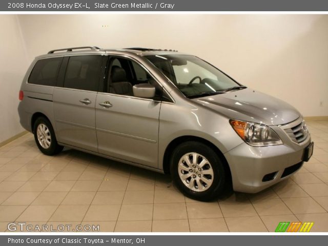 2008 Honda Odyssey EX-L in Slate Green Metallic