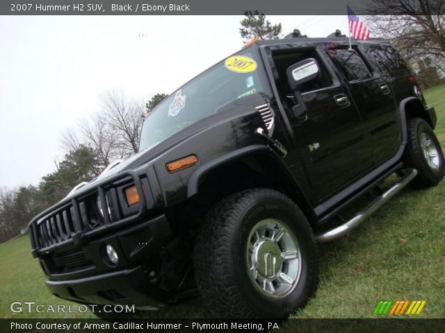 2007 Hummer H2 SUV in Black
