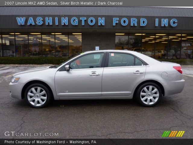 2007 Lincoln MKZ AWD Sedan in Silver Birch Metallic