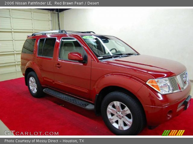 2006 Nissan Pathfinder LE in Red Brawn Pearl