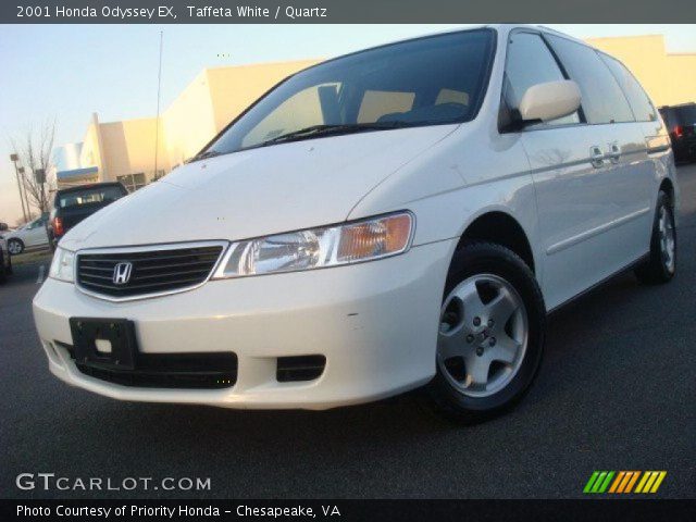 2001 Honda Odyssey EX in Taffeta White