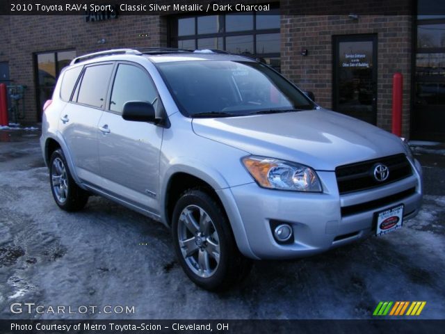2010 Toyota RAV4 Sport in Classic Silver Metallic