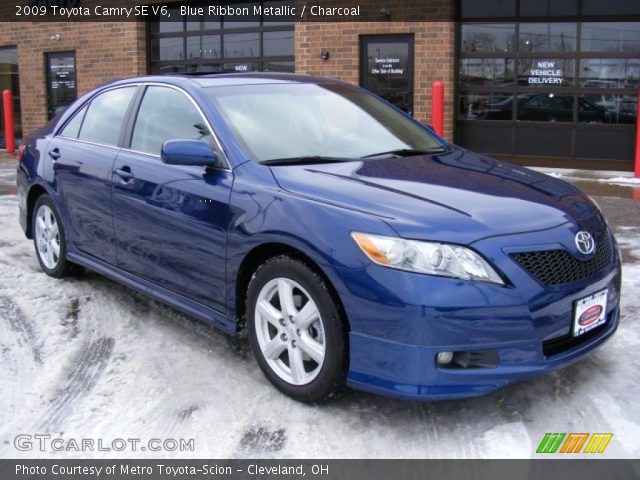 2009 Toyota Camry SE V6 in Blue Ribbon Metallic