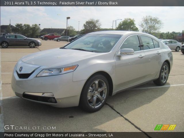 2011 Acura TL 3.5 Technology in Paladium Silver Pearl
