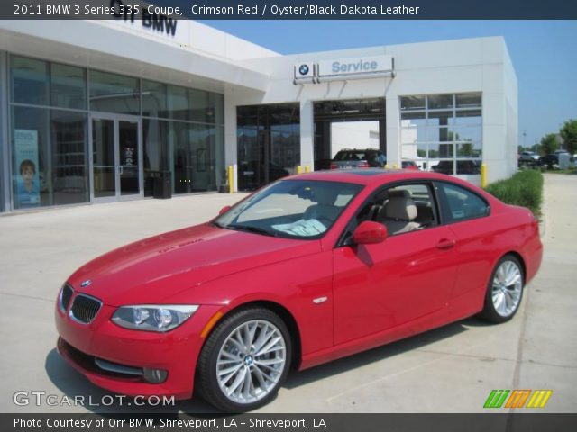 2011 BMW 3 Series 335i Coupe in Crimson Red