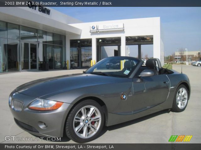 2003 BMW Z4 3.0i Roadster in Sterling Grey Metallic