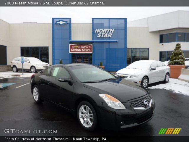 2008 Nissan Altima 3.5 SE Coupe in Super Black