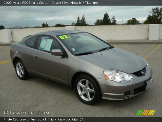 2002 Acura RSX Sports Coupe in Desert Silver Metallic
